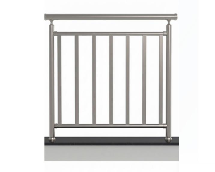 Garde-corps à 7 lisses verticales – kit complet 1 mètre