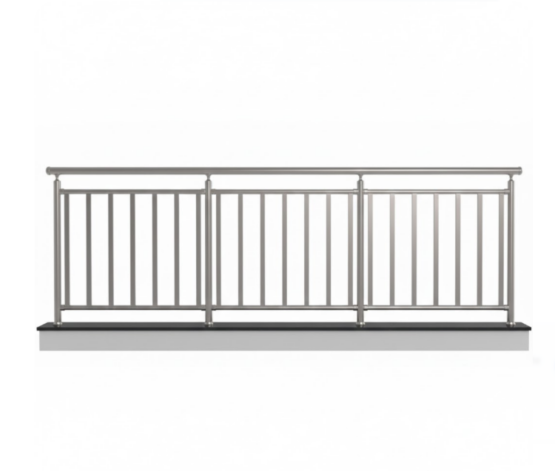 Garde-corps à 7 lisses verticales – kit complet 3 mètres